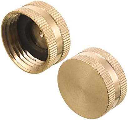 M MINGLE Garden Hose Female End Cap, Garden Hose Shut Off Valve - Image 3