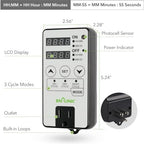 BN-LINK Timer Outlet Short Period Repeat Cycle Intermittent Digital Timer, Interval Timer - Day, Night, or 24 Hour Operation, Programmable Plug-in Timer for Appliances Electrical Outlets 15A/1875W - Image 2