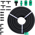 165 FT Drip Irrigation Hose, 1/2 Inch Porous Soaker Line for Garden Beds by Roadoor
