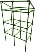BioGreen Trellis for Raised Garden Bed with Watering System City Jungle | 12“L x 24“W x 38“H | Ideal Growth for Climbing Plants | Easy to Assemble by BioGreenUSAInc