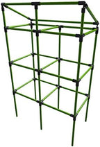 BioGreen Trellis for Raised Garden Bed with Watering System City Jungle | 12“L x 24“W x 38“H | Ideal Growth for Climbing Plants | Easy to Assemble by BioGreenUSAInc