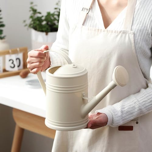 0.5 Gallon Plant Watering Can,Plastic Long Spout Watering Can with Detachable Sprinkler Head and Handles,Small Watering Can for House Succulent Bonsai Garden Flower Office Indoor Plants - Image 5