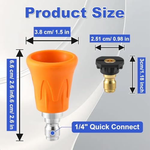 FIXFANS Pressure Washer Nozzle Guard, High Pressure Washer Hose Reel for Water/Air/Oil - Image 4