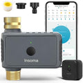 Insoma WiFi Hose Timer - Brass Inlet & Outlet, Voice/App Control Sprinkler Timers with Rain Delay/Manual/Auto Mode, Smart Water Timer for Garden/Lawn/Yard Work with Alexa & Google Home, Energy Saving by Insoma