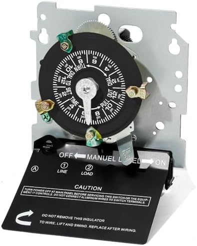 T101M Mechanical Timer Switch120V AC 2HP 40A SPST Electromechanical Timers by Unknown