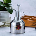 ZABEES Plant Watering can Plant Flower Spray Bottle Stainless Steel Garden Watering Pot Mister Water Cans Sprayer Bottle Spray Irrigation Supplies Garden Watering Equipment - Image 4