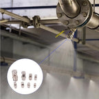 304 stainless steel cleaning nozzle wide angle fan nozzle (1/8, 1/4, 3/8, 1/2, 3/4BSPT) high pressure cleaning nozzle flood nozzle flat fan nozzle 1/2 wide angle fan nozzle （Hole diameter 7.5mm） 5pcs - Image 7