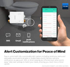 YoLink LeakStop 1-Channel, 3-Pack, Auto Shutoff Valves & Leak Detectors for Toilets/Sinks, Real-Time Monitoring, LoRa Long-Range, 2 AA Up to 5-Year Battery – Hub Required - Image 4