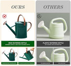 Metal Watering Can for Outdoor Plants, Watering Can 1 Gallon (NewGreen) - Image 5