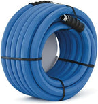 BluSeal Hot/Cold Water Rubber Garden Hose, 100% Rubber, Ultra-Light, Super Strong, 500 PSI, 50F to 190F Degrees, High Strength Polyester Braided (3/4" x 15') - Image 3