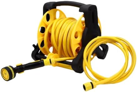 Hose Reel Cart, Rust Proof Engineering Plastic for Outdoor Use by Unknown