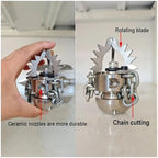 G1/2 G3/8 Rotating Chain Cutter Nozzle for Sewer Jetter Cleaning - Image 4