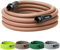 Flexzilla Colors Garden Hose 5/8 in. x 25 ft., Lightweight All-Weather Water Hose, Durable and Flexible, Leak-Free Connections, Red Clay by Flexzilla