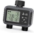 2 Zone Sprinkler Timer Programmable Water Timer with Rain Delay Watering Irrigation for Yard Lawn by Eujgoov