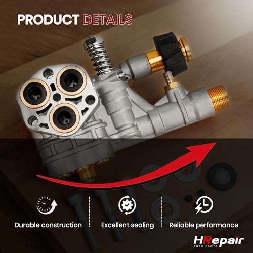 7108366 Pressure Washer Pump Manifold fits for Technologies 510020 and 520006 Axial Cam Pressure Washer Pump Replacement Simpson 7108366 Cleaning Manifold - Image 6