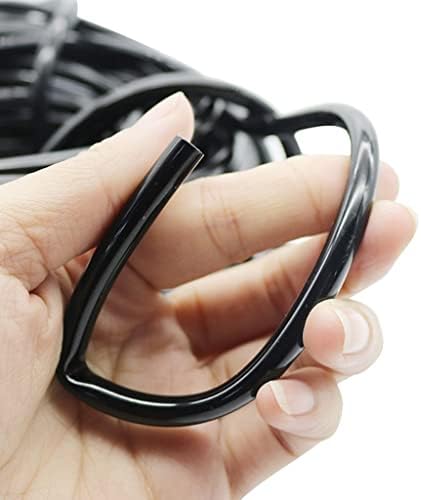 1pcs Garden Watering Hose 1/4" 4/7mm, PVC Hose Micro Drip Irrigation Tubing Sprinkler Lawn Plants Flower Greenhouse Pipe 10/20/40M (Size : 40m) by Unknown