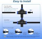 Automatic Sprinkler System for Yard Irrigation Setup - DIY Lawn Kit - Image 6