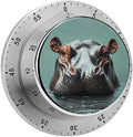 Hippo from Water Funny Timer 60 Minute Mechanical Clock Management Timers for Kitchen Work Training by Unknown