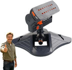 2026 Upgraded 16-Nozzle Oscillating Sprinkler, Auto Swing Adjustable Lawn Sprinkler, Turbo Mist System Wide Coverage for Garden & Yard (A) by Unknown