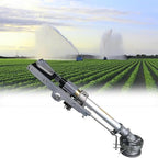Impact Water Sprinkler for Farms Orchards, Metal Farm Lawn Sprinkler Spray Gun, 360 Rotary Large Area Watering Spray - Image 2