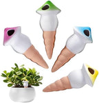 Self Watering Globes Mushroom Shape Automatic Irrigation Stakes by Unknown