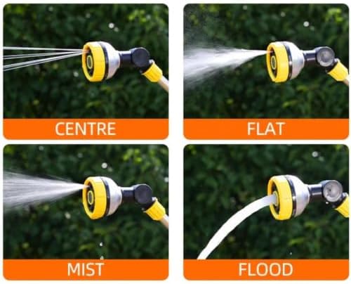 Garden Watering Wand, 47 Cm, 8 Modes, Adjustable Head - Image 4