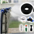 Drip Irrigation System for Raised Garden Bed, Adjustable Mist Nozzles Outdoor Plant Irrigation System, Leak-Proof & Easy Installation by ERRULAN