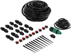 10m 8/11 Hose Adjustable Drippers Tee Kit Garden Automatic Watering Drip Irrigation System - Image 4