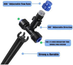 Garden Supplies Adjustable 1/4" Irrigation Misting Dripper 360degree Sprinkler Drip Watering Tool 4/7mm Hose Garden Yard Nozzle(50 PCS) - Image 5