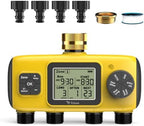 4 Zone Water Timer for Garden Hose, 4 Outlets Sprinkler Timer Kit by Unknown