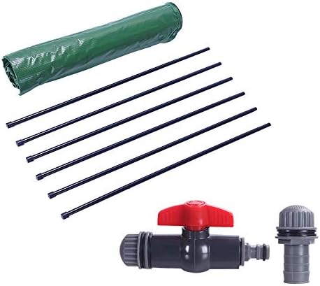 Water Storage with Upgrade Two-Sided PVC, with Spigot Filter Rain Barrels (66 Gallon) - Image 7