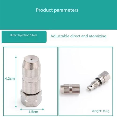 Adjustable Garden Hose Nozzle Sprayer, Elbow and Straight for Easy Watering Extended Elbow Nozzle 2pc - Image 3