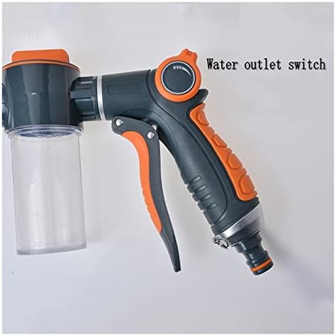 Foam Water Gun Hose Nozzle Car Wash Cleaning Tools Garden Lawn Watering Irrigation Sprinkler Spray Gun Garden Supplies(P01) - Image 6