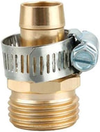 Quick Connect Hose Fittings,Garden Water Pipe Repair Kit, 5-Point Metal Joint Fittings, 2 Piece Set for Watering Hose - Image 2