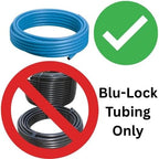Hydro-Rain BL-436-005 - 1/2" Blu-Lock to 1/2" MPT Irrigation Fitting, Professional-Grade, High-Impact, UV-Resistant ABS Body (25) - Image 6
