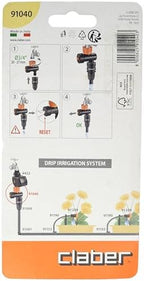 Claber 87281 GOC.GOC. STABILIZZ.Pression.91040, Black/Orange/Grey, 80x45x155 cm - Image 6