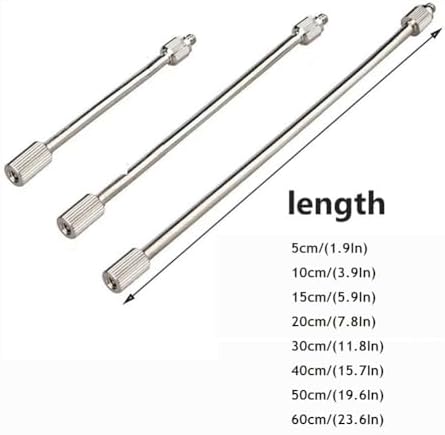 10pcs Brass Flexible Mister Nozzle Extensions 1/8 & 3/16 10cm (3.9in) for Outdoor Garden Humidification & Cooling Perfect for Irrigation & Plant Care - Image 4