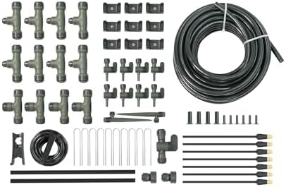 Vego Garden Irrigation Kit - Drip Irrigation System for Raised Garden Beds, Efficient Watering Solution for Vegetables, Flowers, and Plants, Easy DIY Installation (Small) by VegoGarden