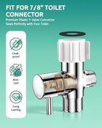 LUFEIDRA Handheld Bidet Sprayer, Adjustable Water Pressure, RV Toilet Use - Image 4