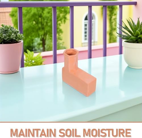 UPKOCH Terracotta Self Watering Spikes for Plants Precise Water Control - Image 3