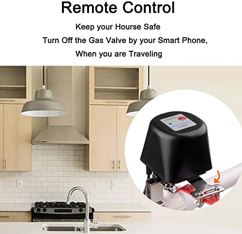 Smart Valve Watering Timer WiFi Electric Water Shutoff Controller Robot Automatically, Compatible with Alexa, Google Assistant - Image 3