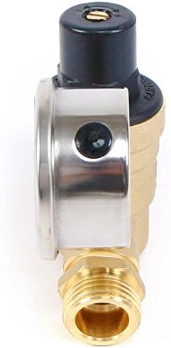 U.S. Solid 3/4" GHT RV Water Pressure Regulator, Adjustable Lead-Free Brass Water Regulator Valve with Gauge & Filter for RV, Camper & Garden Hose (Pack of 2) - Image 4