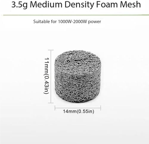 5/10PCS 0.9mm-1.5mm Orifice Foam Cannon Orifice Nozzle and Foam Manufacturer Mesh Filter Filter Kit with Cleaning Tools Foam Cannon Snow Foam Car High-Density Foam Network 3.5g 10pcs - Image 2