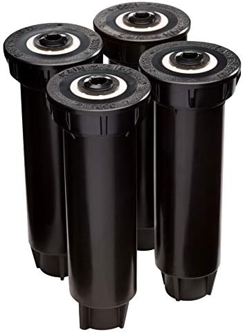Rain Bird 1804DSF4PK Professional Dual Spray Pop-Up Sprinkler, 360° Full Circle Pattern, 8' - 15' Spray Distance, 4" Pop-up Height, 4-Pack - Image 3