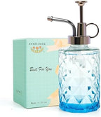 XXXFLOWER Upgraded Glass Plant Mister Spray+3 Blue Bulb Glass Propagation Station - Image 2