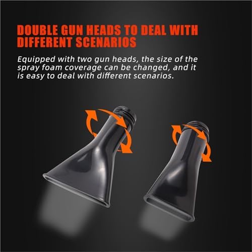 Foam Sprayer, Car Cleaning Foam Gun Washing Spray High Pressure Washer Potable Interior & Exterior Deep Tool,Car Washing - Image 2