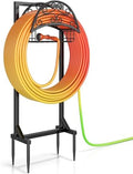 Garden Hose Holder, Rustproof Water Hose Reel for Outside by Silvonte