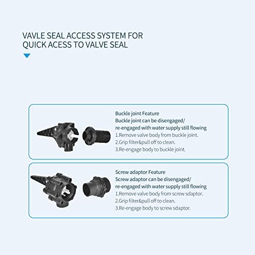 Tankbuddy Valve Plus, with Adjustable Weights for Efficient Drainage, Float Valve Double Water Level, High Flow Large Water Discharge (1.5'') - Image 4