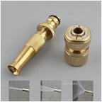 Brass Spray Nozzle Water Gun, Adjustable Garden - Image 5