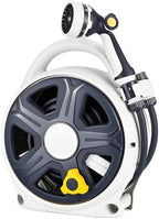 Retractable Garden Hose Reel, 1/2” x 60 ft Portable Hose Reel by YASHINE